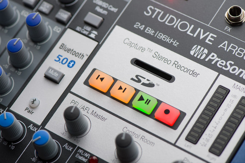 Studiolive Ar8C Usb 8-Channel Hybrid Mixer