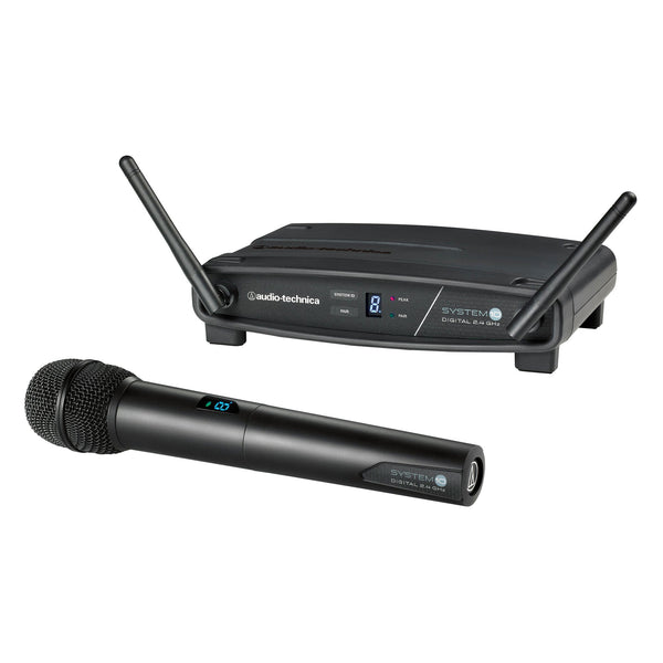 Audio Technica System 10 Wireless Microphone System - Handheld Digital Wireless Mic System