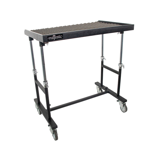 Majestic rolling cart for orchestra bells