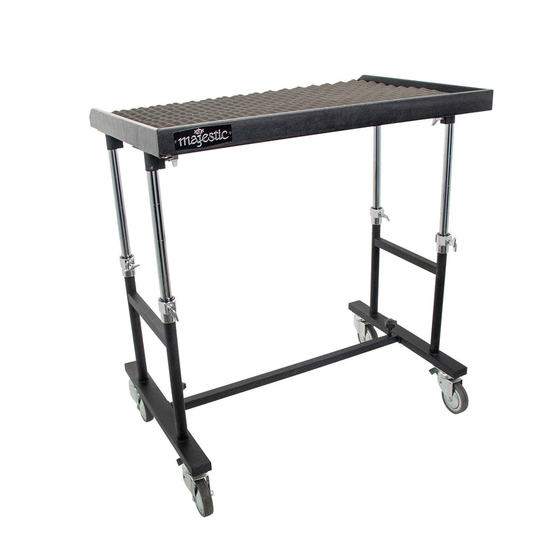 Majestic rolling cart for orchestra bells