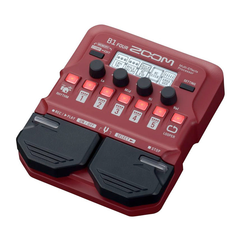 Zoom B1-FOUR / B1X-FOUR multi effects pedal - Without expression pedal