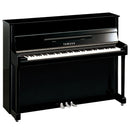 Yamaha b2 upright piano - Polished Ebony with Chrome Fittings