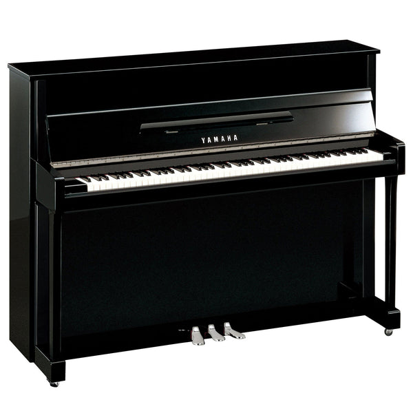 Yamaha b2 upright piano - Polished Ebony with Chrome Fittings