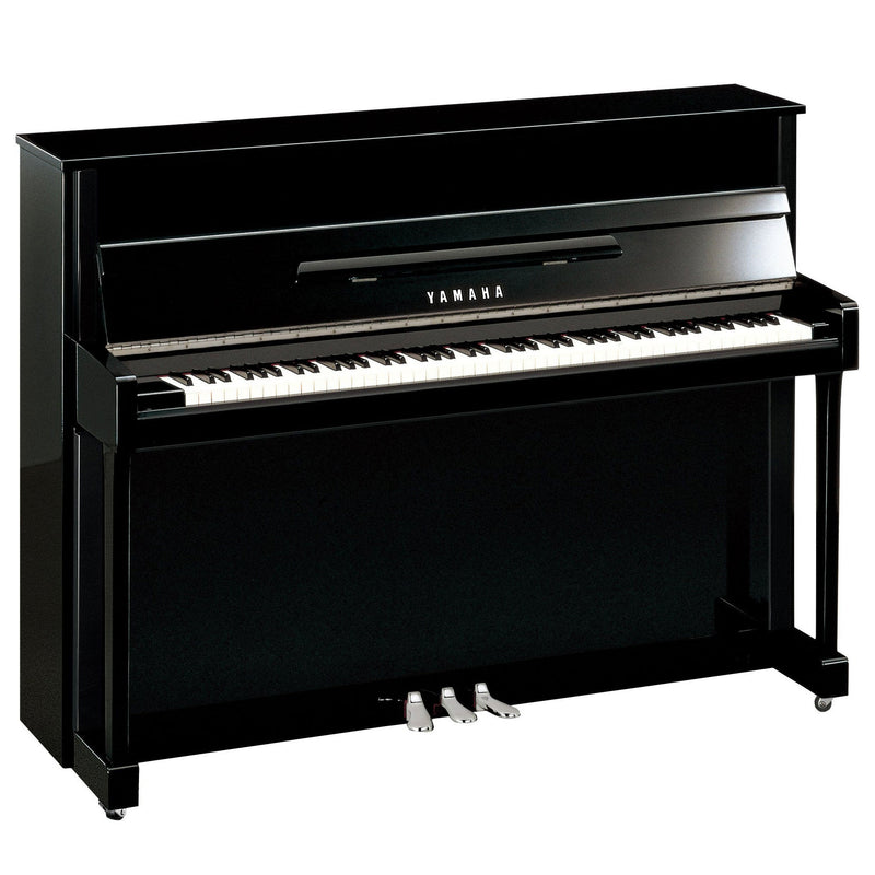 Yamaha b2 upright piano - Polished Ebony with Chrome Fittings