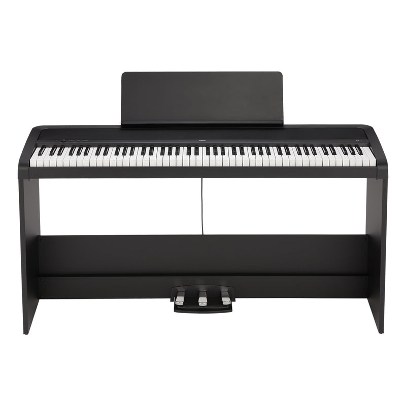 Korg B2 digital piano - Black (with stand and pedal unit)