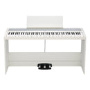 Korg B2 digital piano - White (with stand and pedal unit)