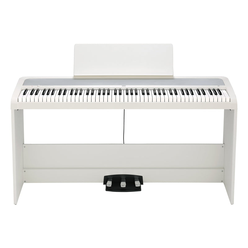 Korg B2 digital piano - White (with stand and pedal unit)