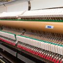 Yamaha b3 upright piano - Polished Ebony with Chrome Fittings