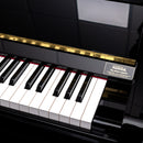 Yamaha b3 upright piano - Polished Ebony with Chrome Fittings