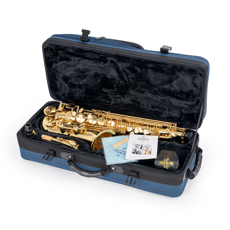 Buffet Crampon 100 series Eb alto saxophone outfit