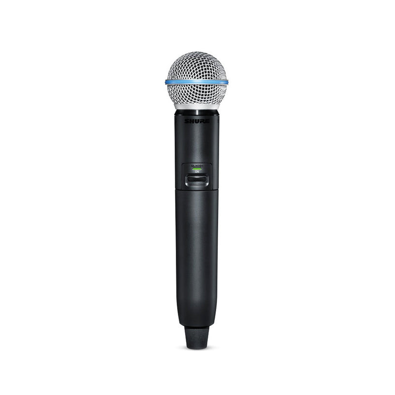 Shure digital wireless handheld system and BETA58A vocal microphone