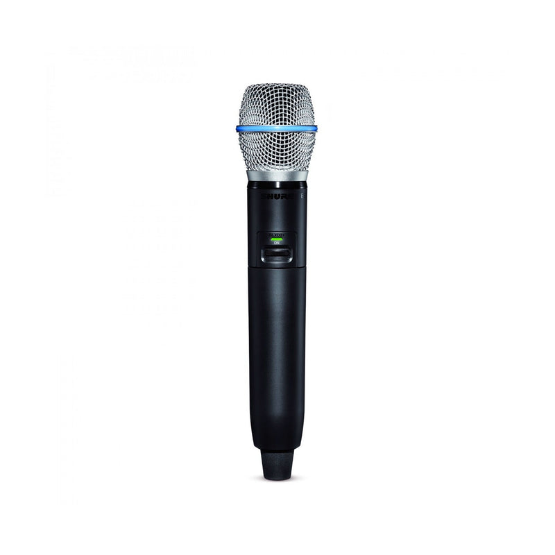 Shure digital wireless handheld system and BETA87A vocal microphone