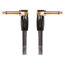 Boss 6" Instrument Patch Cable With Angled 1/4" Jack Plugs