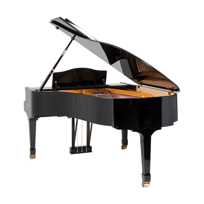 Bluthner Model 6 6'3 grand piano in polished ebony