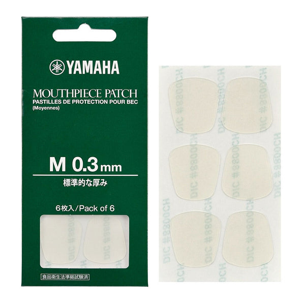 Yamaha woodwind mouthpiece patch - pack of 6 - 0.3mm standard