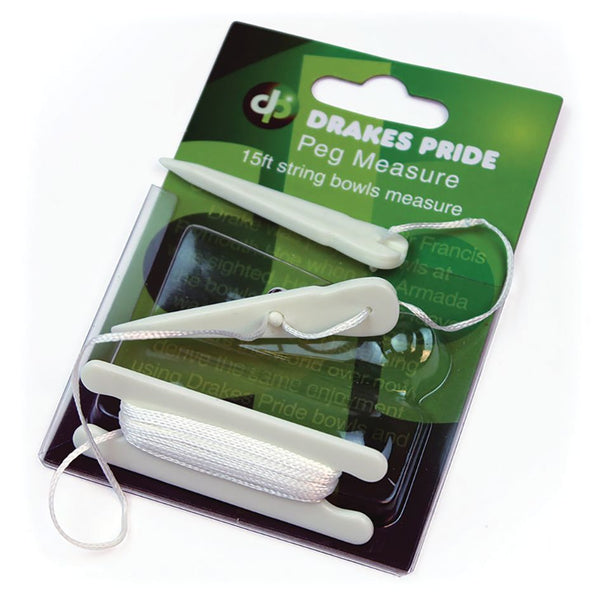 BOWLS PEG MEASURE STRING, 15'
