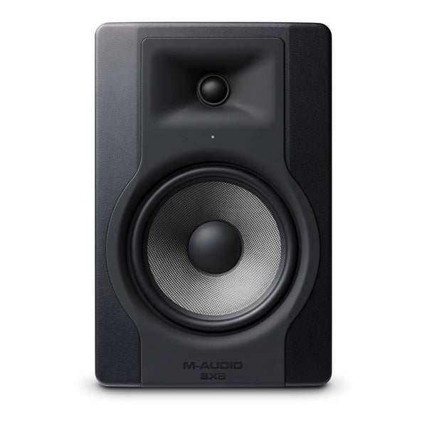 M-Audio single BX8-D3 powered studio reference monitor