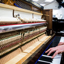 Bl√ºthner Model B upright piano - Polished Walnut