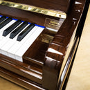 Bl√ºthner Model B upright piano - Polished Walnut
