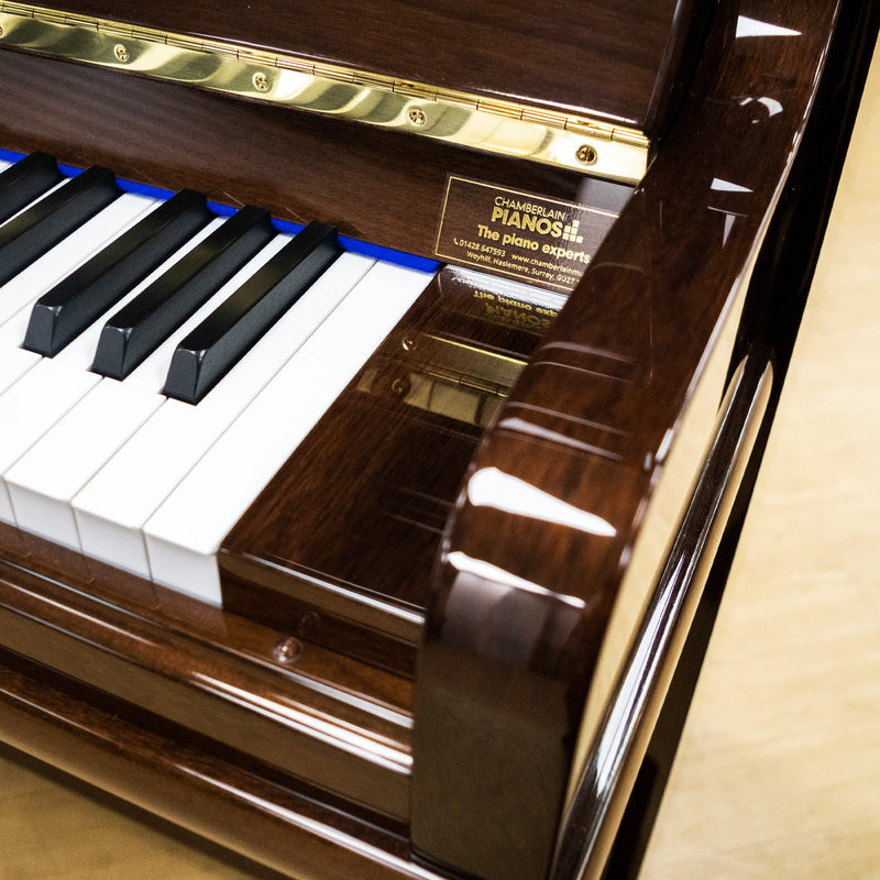 Bl√ºthner Model B upright piano - Polished Walnut