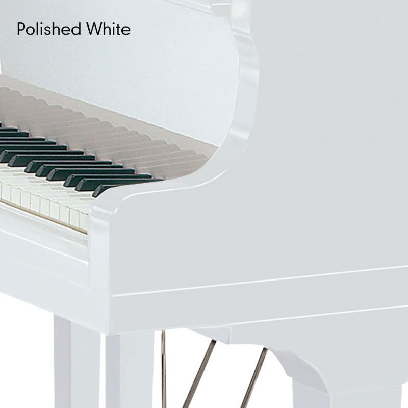 Yamaha GC2 grand piano - Polished White