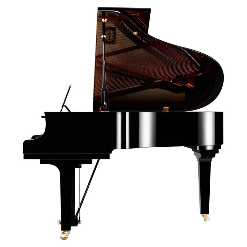 Yamaha C2X grand piano - Polished Mahogany