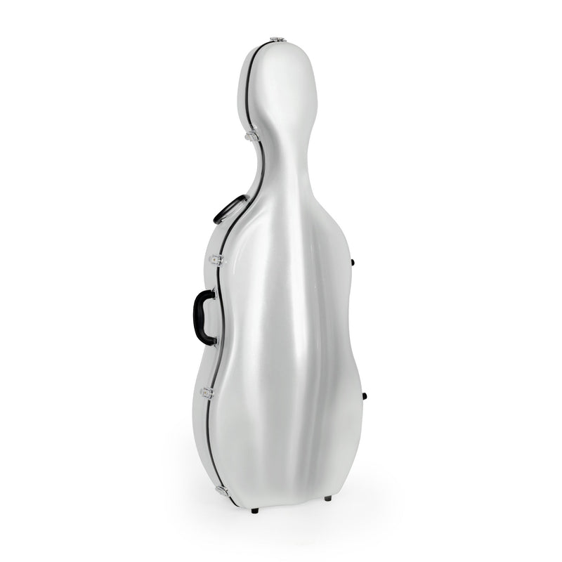 Sinfonica Z-Tec 4/4 fibreglass Cello case - Silver