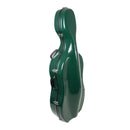 Sinfonica Z-Tec 4/4 fibreglass Cello case - Green