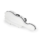 Sinfonica Z-Tec 4/4 fibreglass Cello case - White