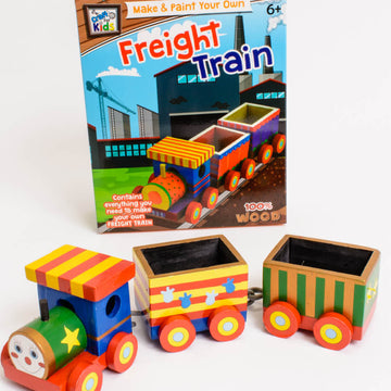 Build & Paint a Freight Train