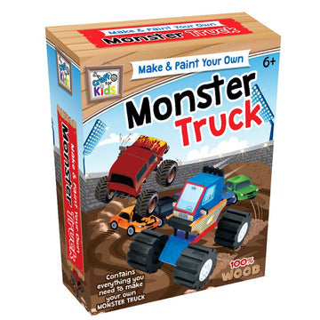 Make & Paint your own Monster Truck