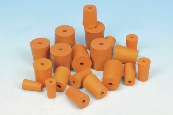 Rubber Stopper 1 Hole 9x11.5x20 (Pk10)