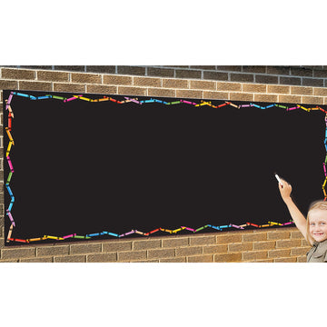 Long Indoor/Outdoor Chalkboard Mural Pencil Border