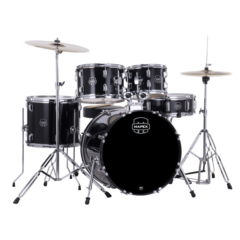 Mapex Comet 20" fusion drum kit - Dark Black