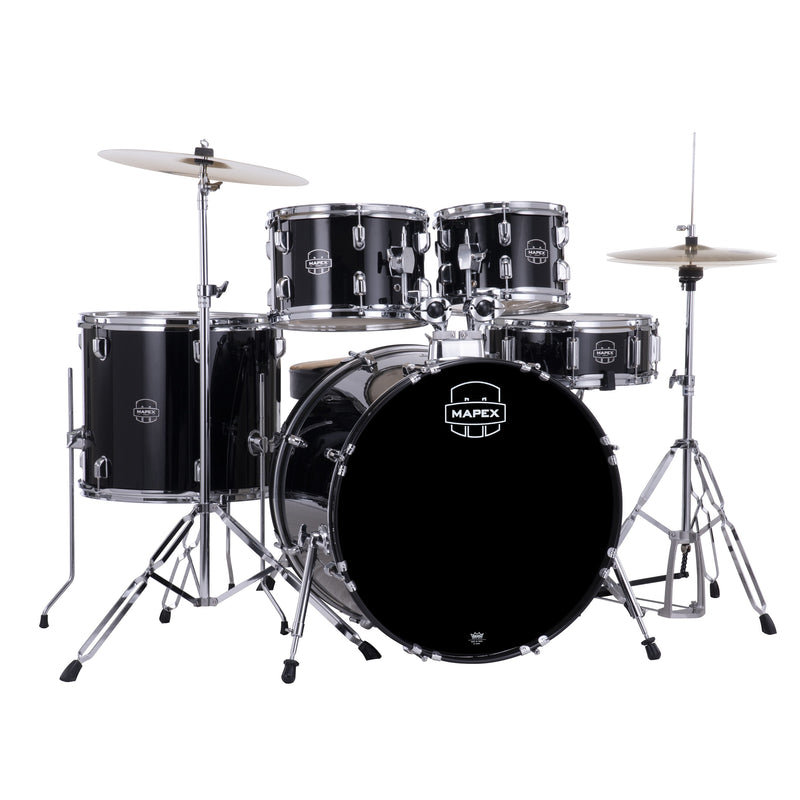 Mapex Comet 22" rock fusion drum kit - Dark Black