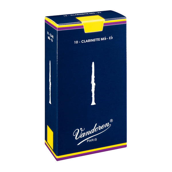 Vandoren Eb clarinet reeds box of 10 - 2.5