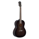 Yamaha CSF1M compact folk parlor electro-acoustic guitar in matte - Translucent black