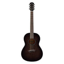 Yamaha CSF1M compact folk parlor electro-acoustic guitar in matte - Translucent black