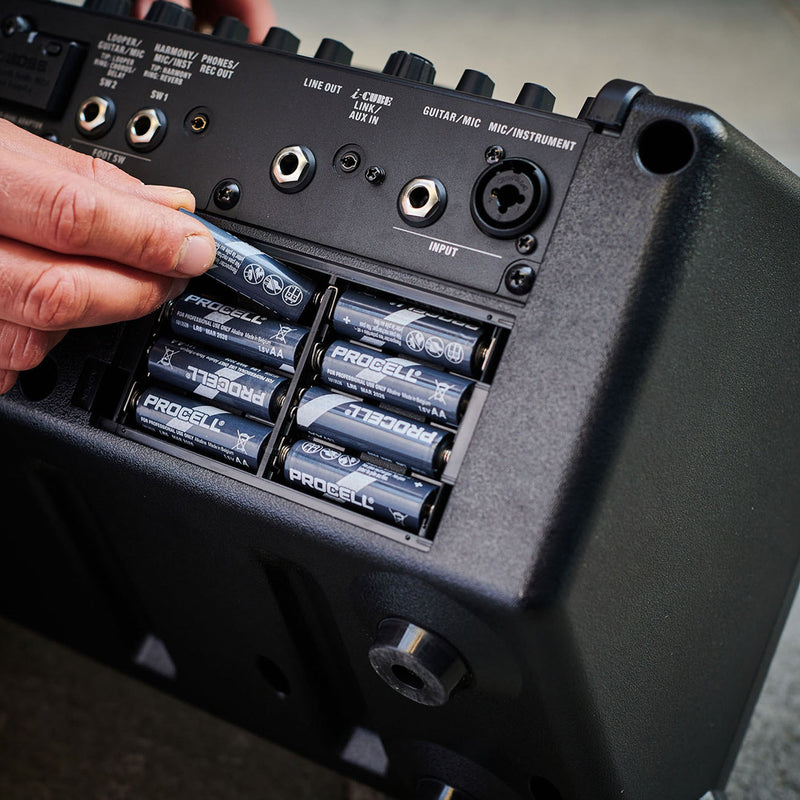 Boss Cube Street II 10W stereo amplifier - Red