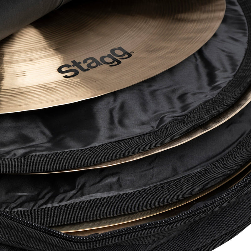 Stagg CYB-10 standard dual cymbal bag