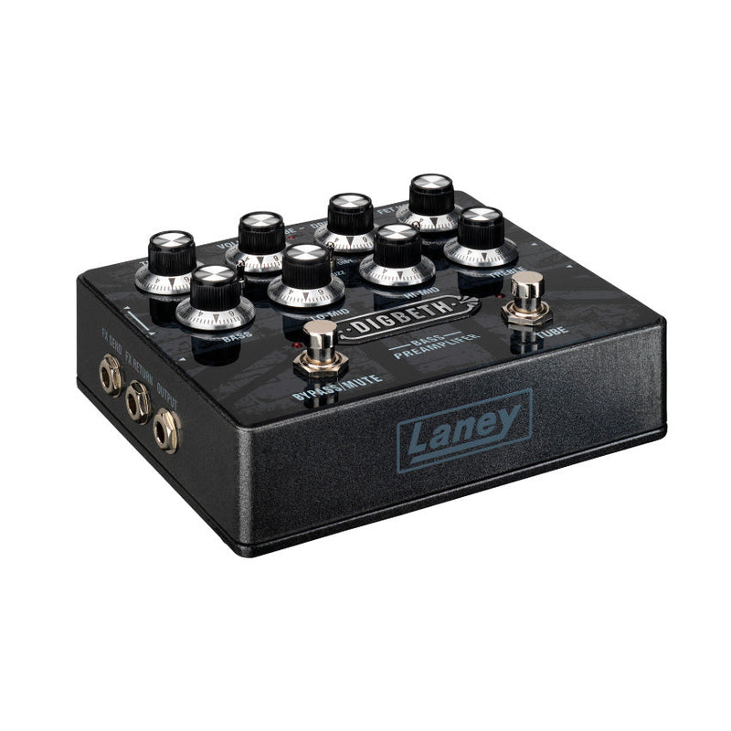Laney Digbeth DB-PRE bass guitar pre amplifier pedal