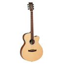 Tanglewood Discovery super folk cutaway guitar - Black walnut