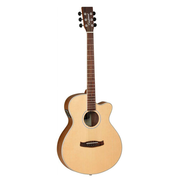 Tanglewood Discovery super folk cutaway guitar - Black walnut
