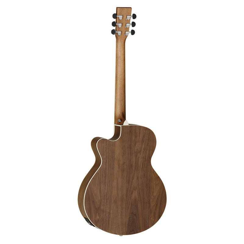 Tanglewood Discovery super folk cutaway guitar - Black walnut