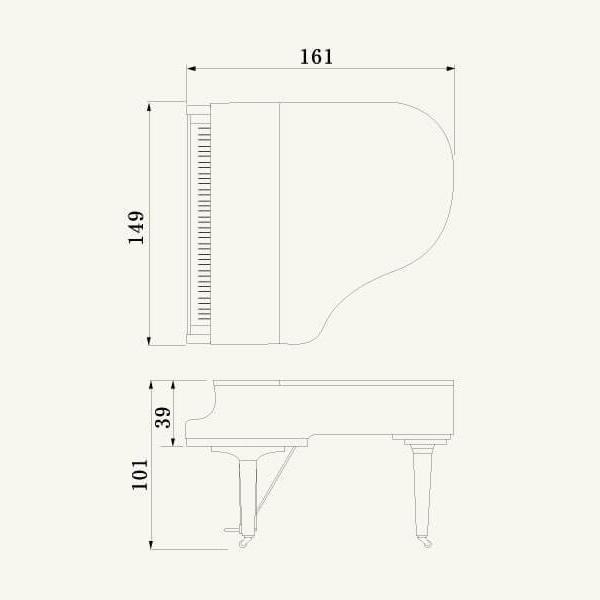Yamaha Dc1Xen Disklavier Enspire Grand Piano - Polished Ebony