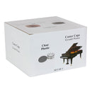 Piano Workshop Set Of 3 Clear Plastic Castor Cups For Grand Piano