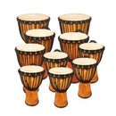 Wide Top rope-tuned djembe pack for education - Secondary 10 players