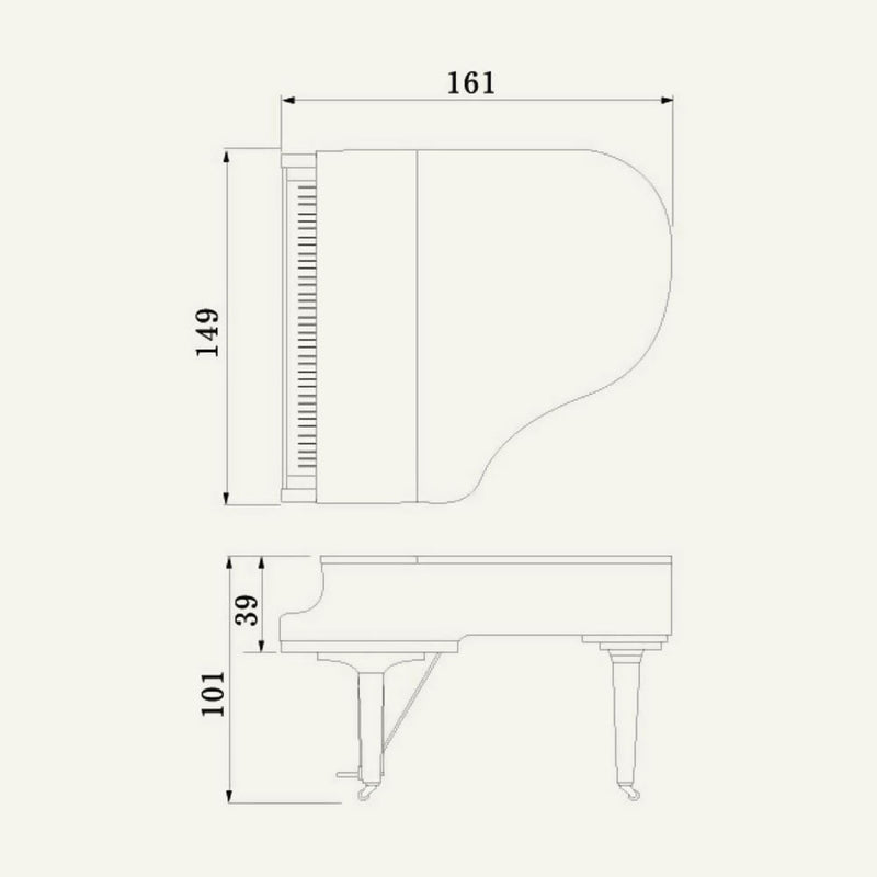 Yamaha Disklavier ENSPIRE DGC1EN grand piano