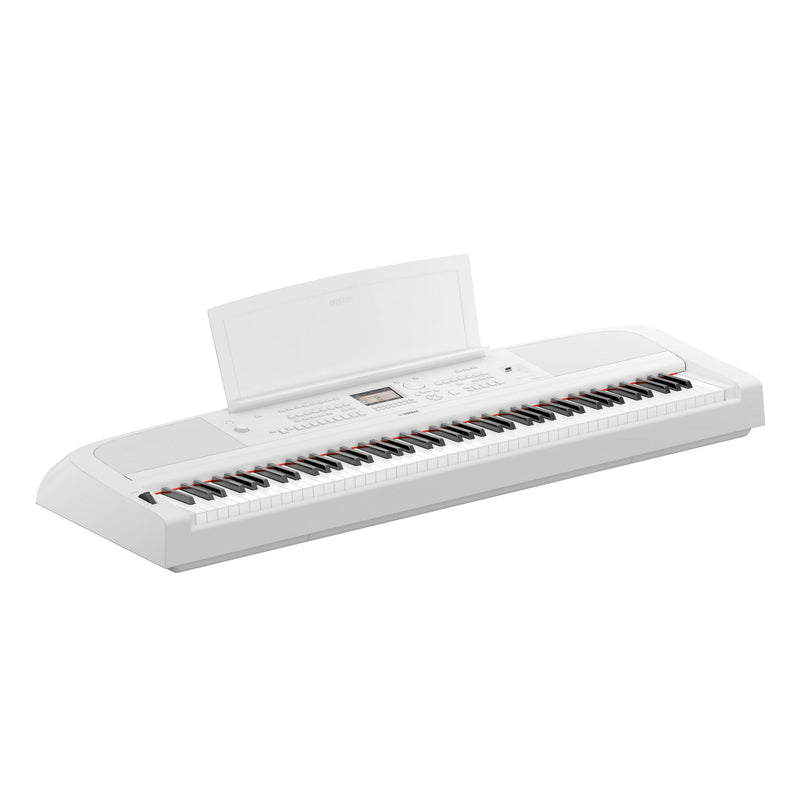 Yamaha DGX670 'portable grand' digital piano - White