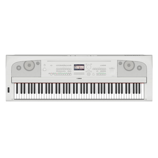 Yamaha DGX670 'portable grand' digital piano - White